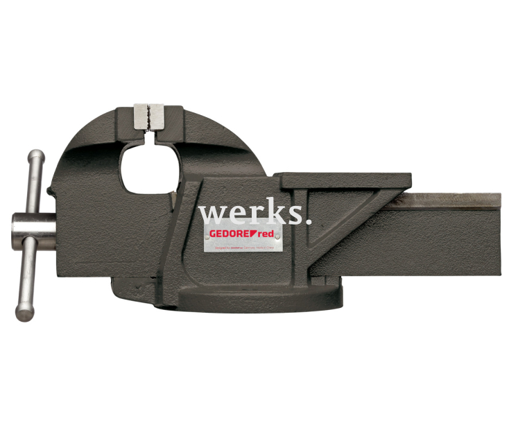 Ширина губок тисков 125 мм, фиксация 17 кг. Gedore 3301737
