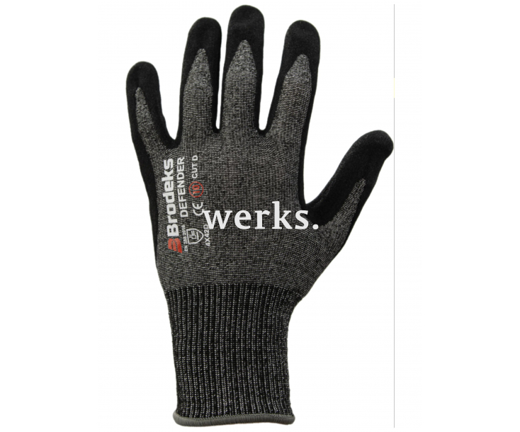 Перчатки рабочие Brodeks GC-21 серый/черный (11)