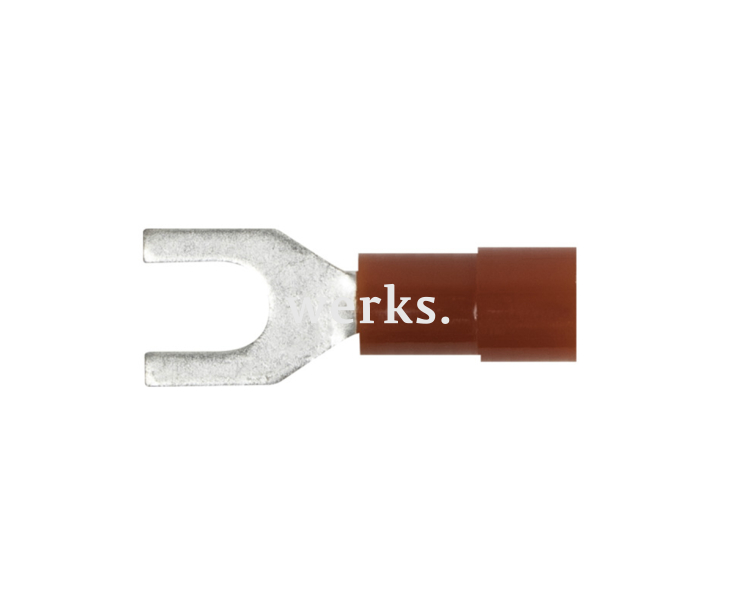 Наконечники кабельные вилочные изолированные Wiha C040 43963 100 шт.