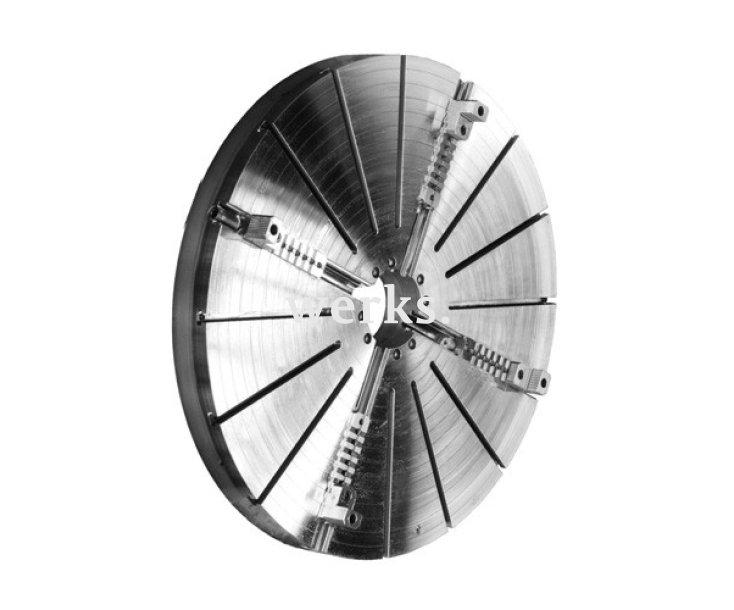 Токарный патрон с независимым перемещением кулачков 4307-1600-720 Bison 354307330900