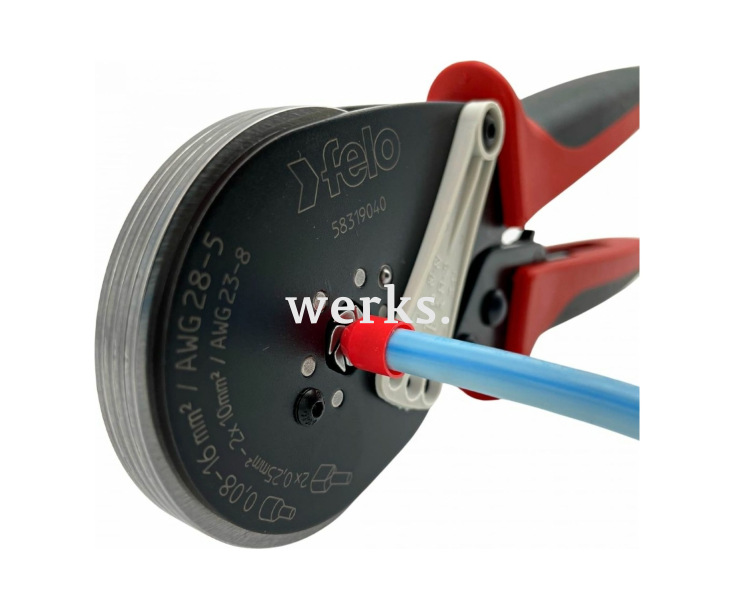 Клещи зажимные для опрессовки 0,08 - 16 мм2 Felo 58319040