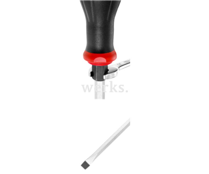 Отвертка шлицевая ударная Protwist Shock 4х100 Facom AW4X100CK