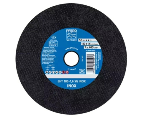 Круг отрезной Pferd EHT 180 - 1,6 SG INOX