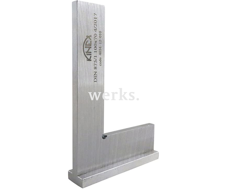 Угольник с упором Kinex 4034-12-010 100x70 мм DIN 875