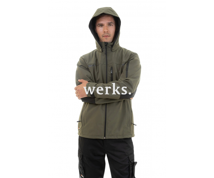 Куртка софтшелл Brodeks KS207 хаки (L)