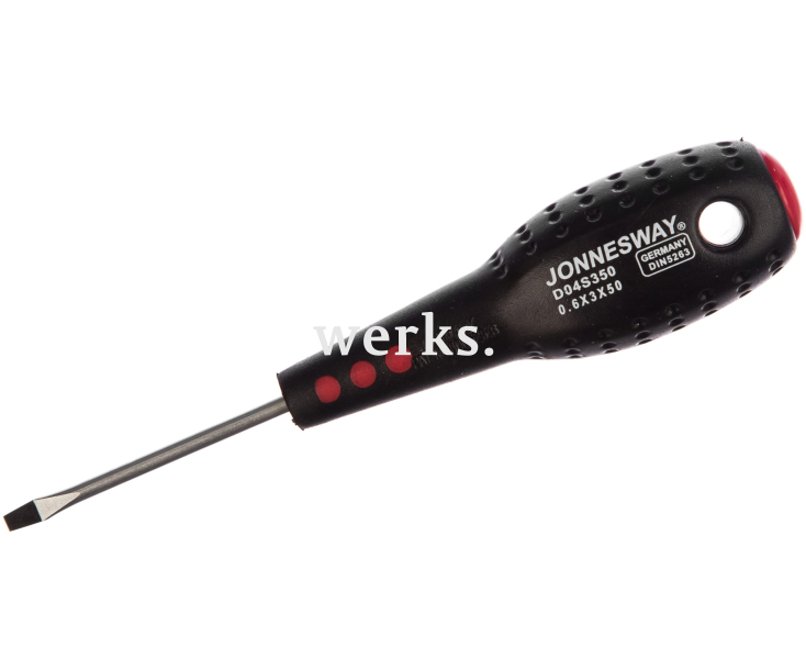Отвертка шлицевая SL3 x 50 Jonnesway FULL STAR D04S350