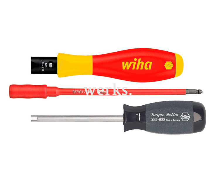 Отвертка Wiha TorqueVario-S VDE 2872 26627 динамометрическая