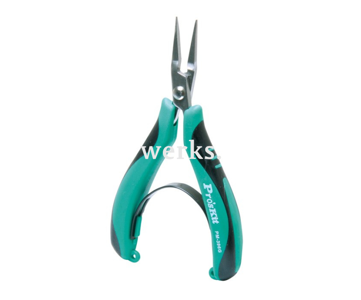 Длинногубцы-кусачки нерж. прецизионные ProsKit PM-396G