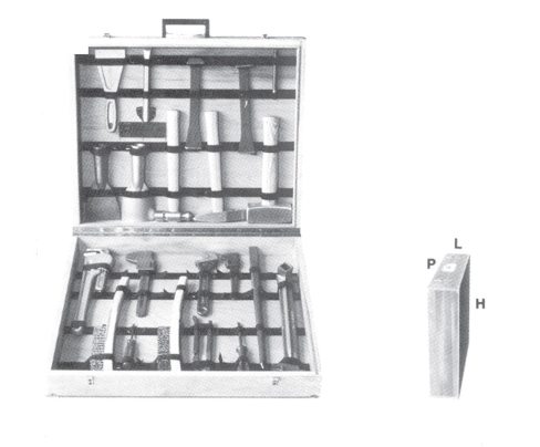 Набор искробезопасного инструмента №2 в кейсе, серия 700 Metalminotti 700-2000