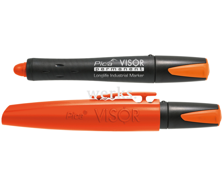 Маркер строительный Pica-Visor оранжевый 990/054