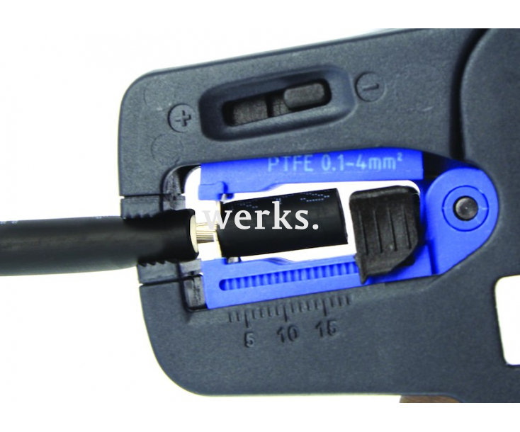 Универсальный автоматический стриппер для проводов в твердой изоляции 0,08 - 4 мм² Klauke KLKK432V