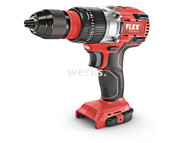 Двухскоростной аккумуляторный шуруповерт 18 В ударный PD 2G 18.0-EC C Flex 491233