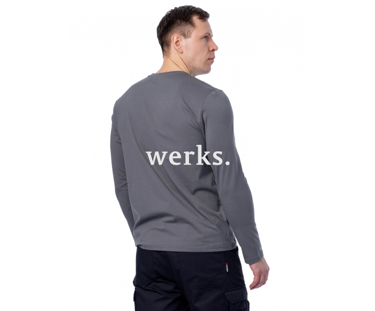 Лонгслив Brodeks KS731 серый (L)