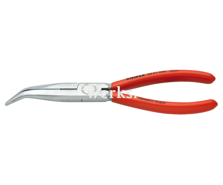 Круглогубцы с заостренными концами, с режущей кромкой Knipex KN-2621200