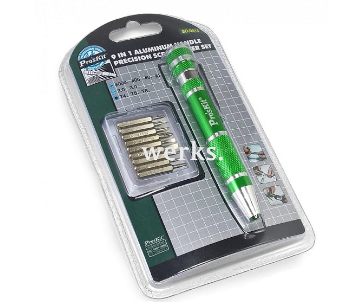 Отвертка-авторучка прецизионная ProsKit SD-9814