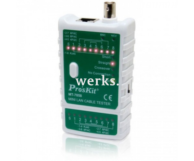 Тестер кабельный компактный ProsKit MT-7058 