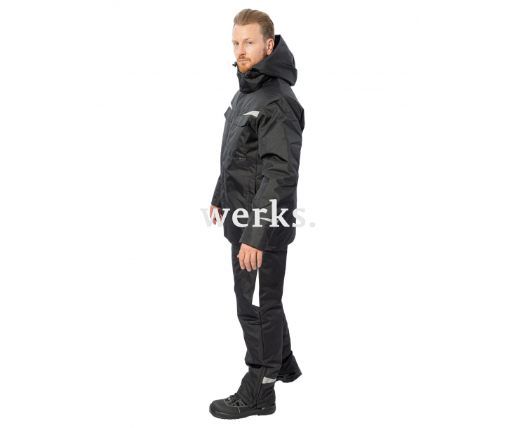 Зимний рабочий костюм Brodeks KW603 черный (XL)