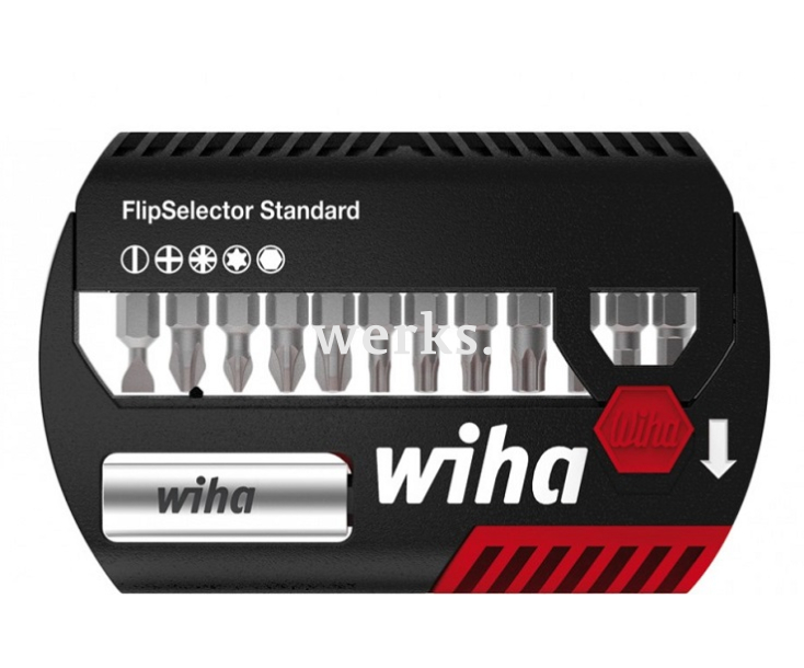 Набор с битами SIT Wiha FlipSelector Standard SB 7947-995 39082, 13 предметов в блистере