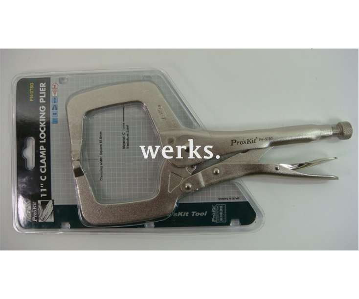 Клещи захватные ProsKit PN-378G с регулируемой блокировкой