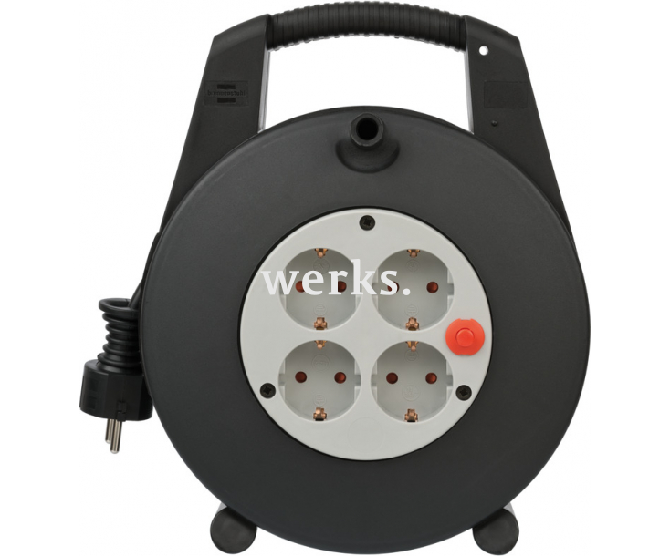 Удлинитель сетевой на катушке 15 м IP20 Brennenstuhl Vario Line H05VV-F 3G1,5 1094200