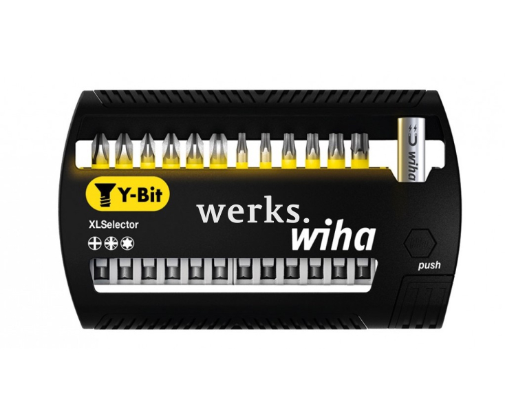Набор с битами Y-Bit PH PZ TX Wiha XLSelector SB 7948-Y950 41834, 13 предметов