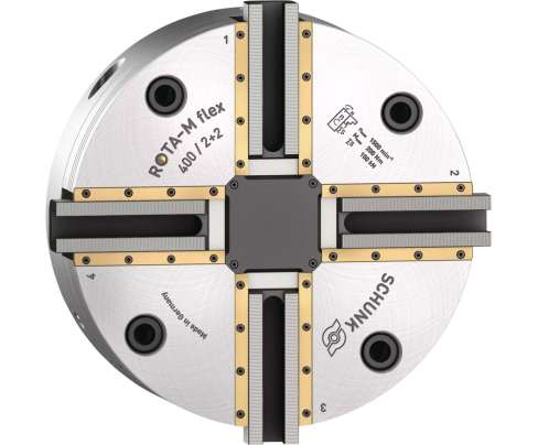 Токарный патрон Schunk ROTA-M FLEX 2+2 400 Z380-SV90°