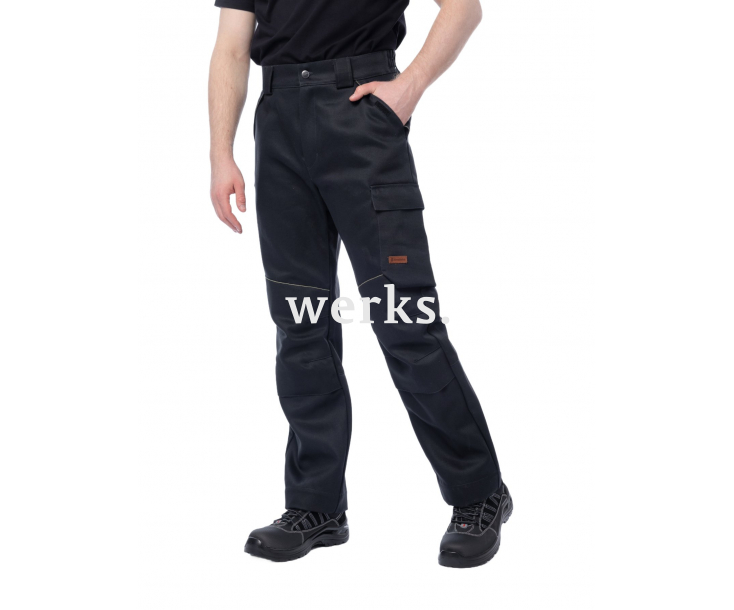 Брюки сварщика Brodeks FS38-02 черный (46)