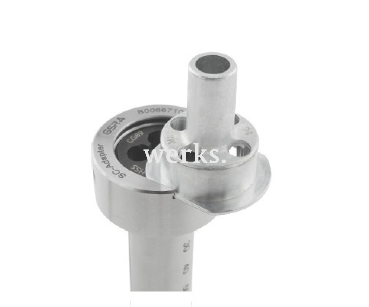 Направляющая для плашек 25x9 с контейнером M10 Werks W.998252