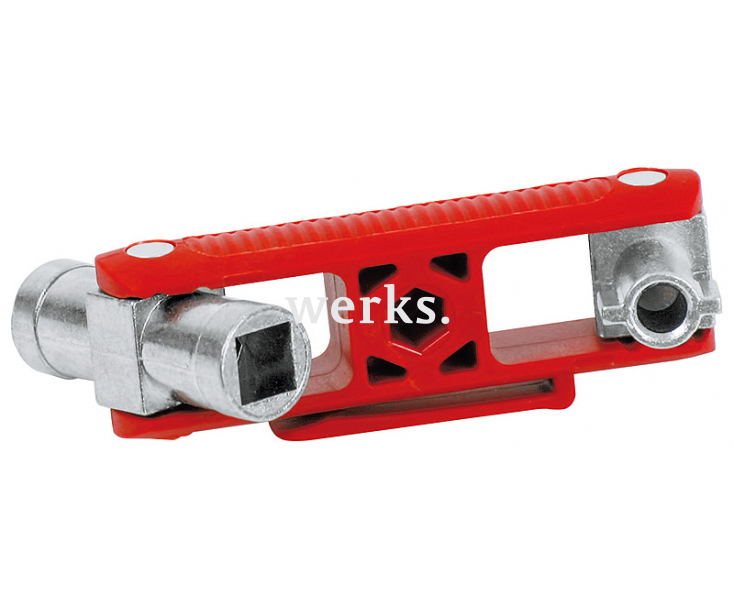 Универсальный ключ  для электрошкафов и систем запирания Knipex KN-001106V02