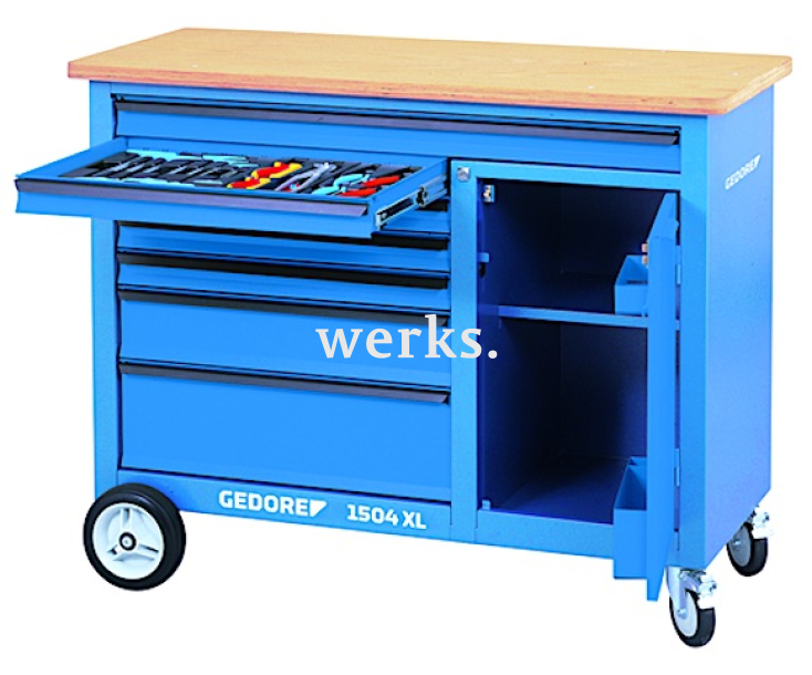 Верстак мобильный широкий 1504 XL Gedore 1988468
