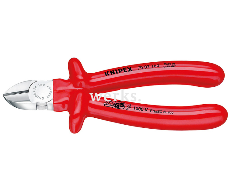 Кусачки боковые VDE Knipex KN-7007180