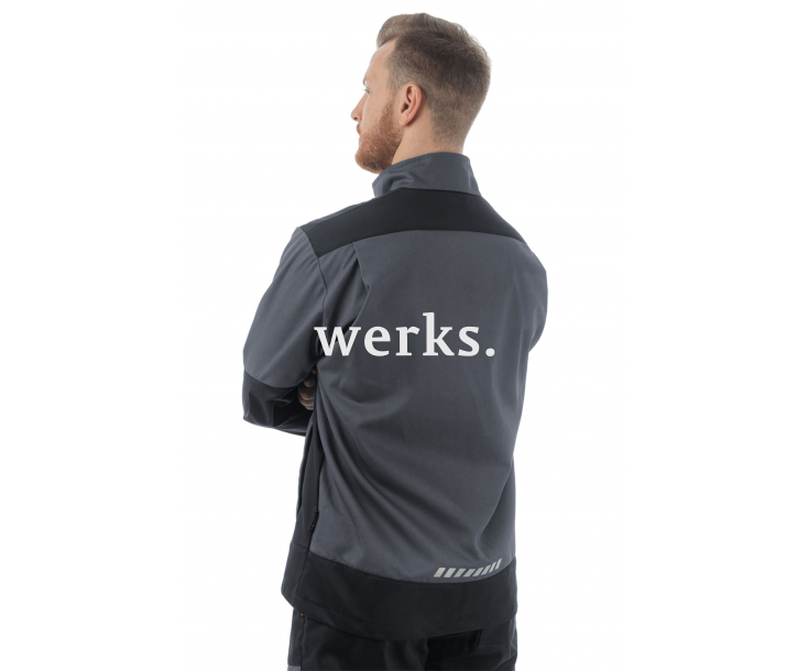 Летняя куртка Brodeks KS 234 серый/черный (XXL)