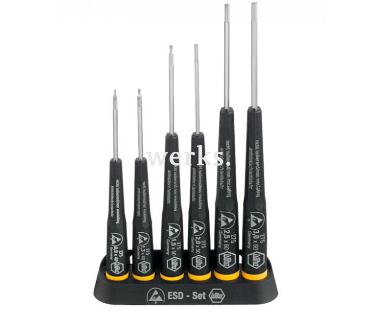 Набор отверток Wiha Precision ESD 277 K6 32279