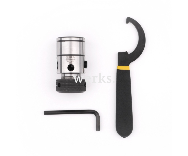 Резьбонарезной патрон M 3 - M 12 B 16 Werks W.9690020