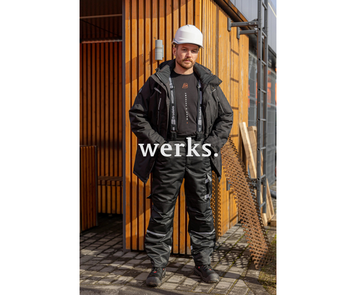 Зимние брюки Brodeks KW304 черный (56)