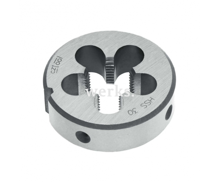 Плашка М8х1,25 HSS DIN EN 22568 6e 25х9мм Bucovice Tools 239080BT
