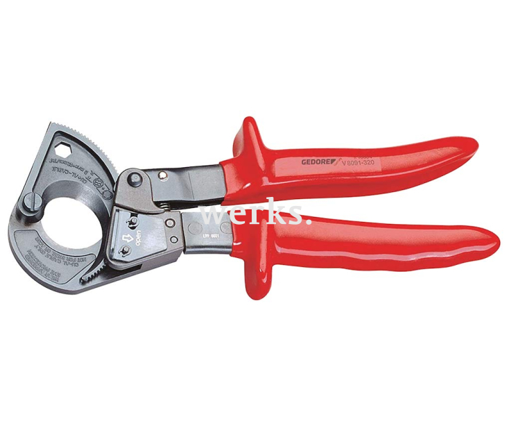 Кабелерез для меди и алюминия V 8091-320 Ø 32 мм Gedore 6725130
