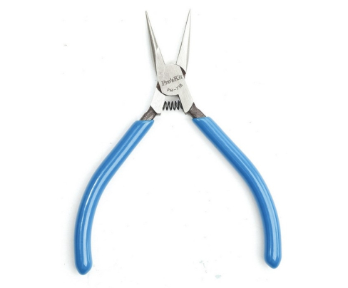 Длинногубцы прецизионные прямые ProsKit PM-718