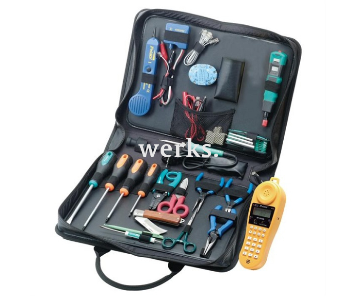 Набор для телекоммуникационных сетей ProsKit PK-4022BM