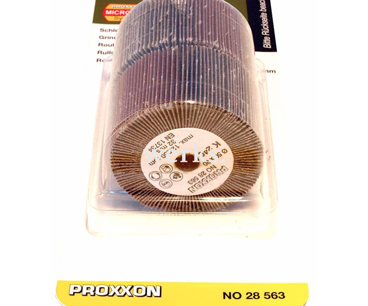 Валец шлифовальный веерный Ø 50 мм K240 Proxxon 28563 2 шт.