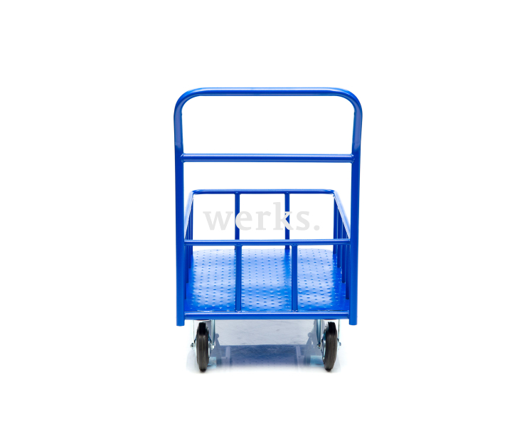 Тележка платформенная Стелла-техник КПБ-300-150-И , с бортом, 600х900мм