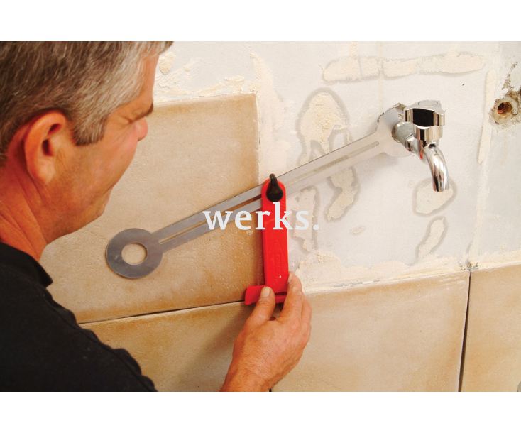 Угломер с уровнем Kapro 303 для отверстий в керамике