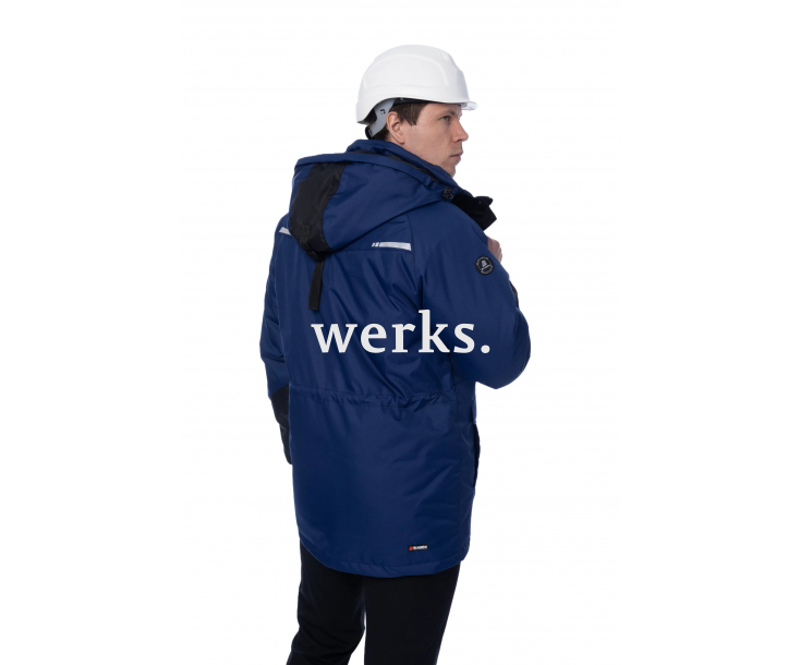 Зимняя куртка-парка Brodeks KW215 синий (S)