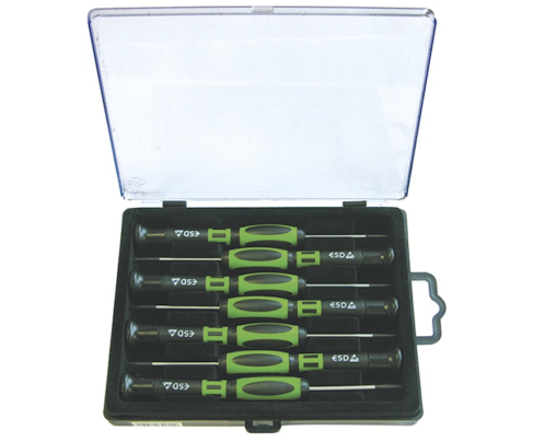 Набор прецизионных ESD отверток SL PH 7 предметов Haupa 104010