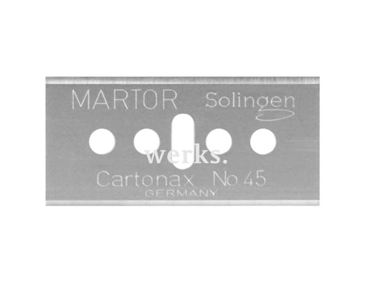 Сменное лезвие для ножа SECUMAX EASYSAFE 121001.02 Martor 45.60 (упаковка 10 шт.)