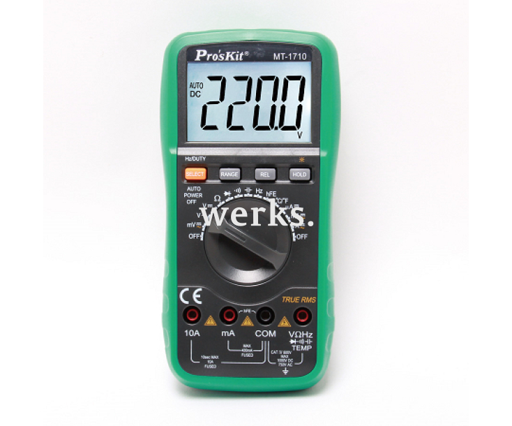 Мультиметр цифровой компактный ProsKit MT-1710
