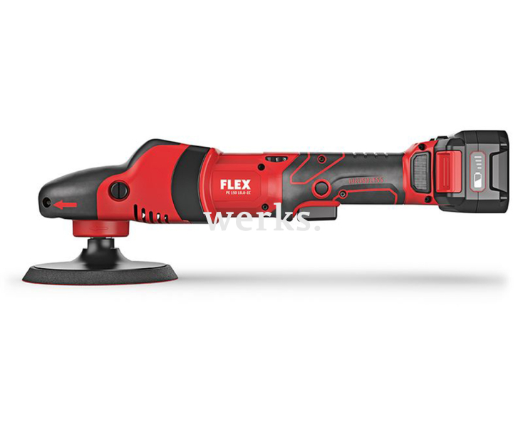 Аккумуляторная ротационная полировальная машина 18 В PE 150 18.0-EC C Flex 493856