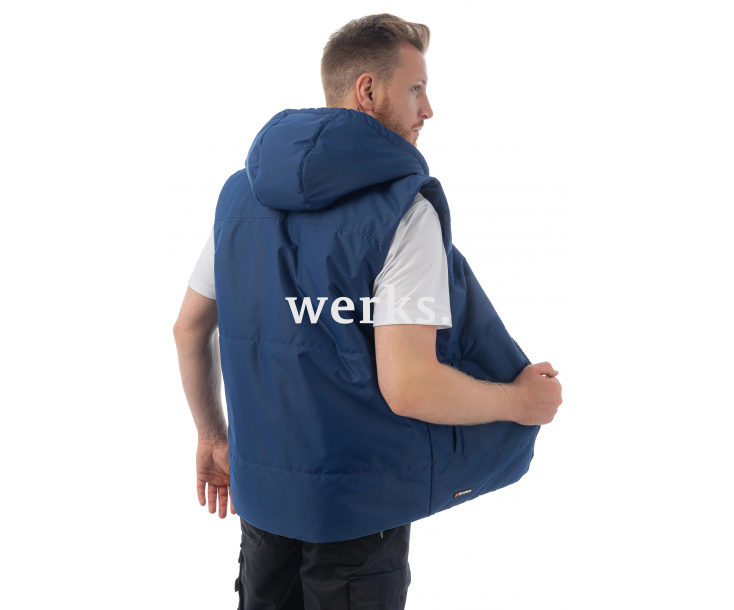 Жилет утепленный Brodeks KW112 синий (L)