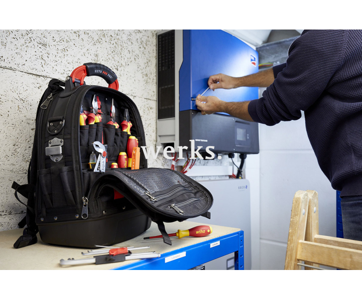 Набор инструментов для электрика в рюкзаке Set L electric Wiha 45153 26 предметов
