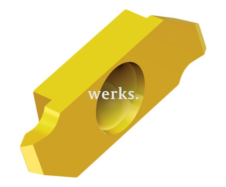 Отрезная и канавочная пластина для резцов TaeguTec TVTR 40003 N TT9010